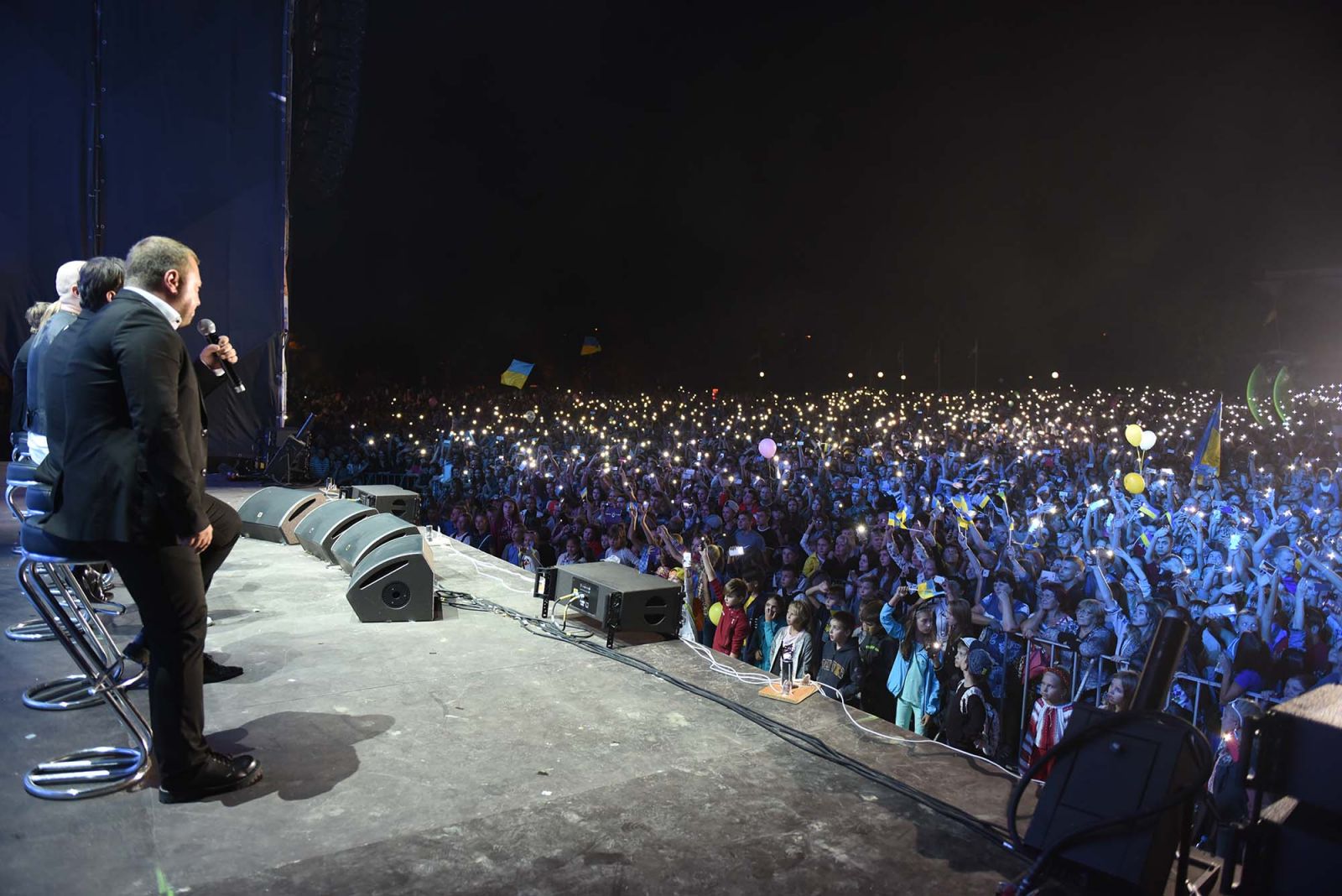 В День Независимости Украины Квартал 95 выступил на Востоке страны