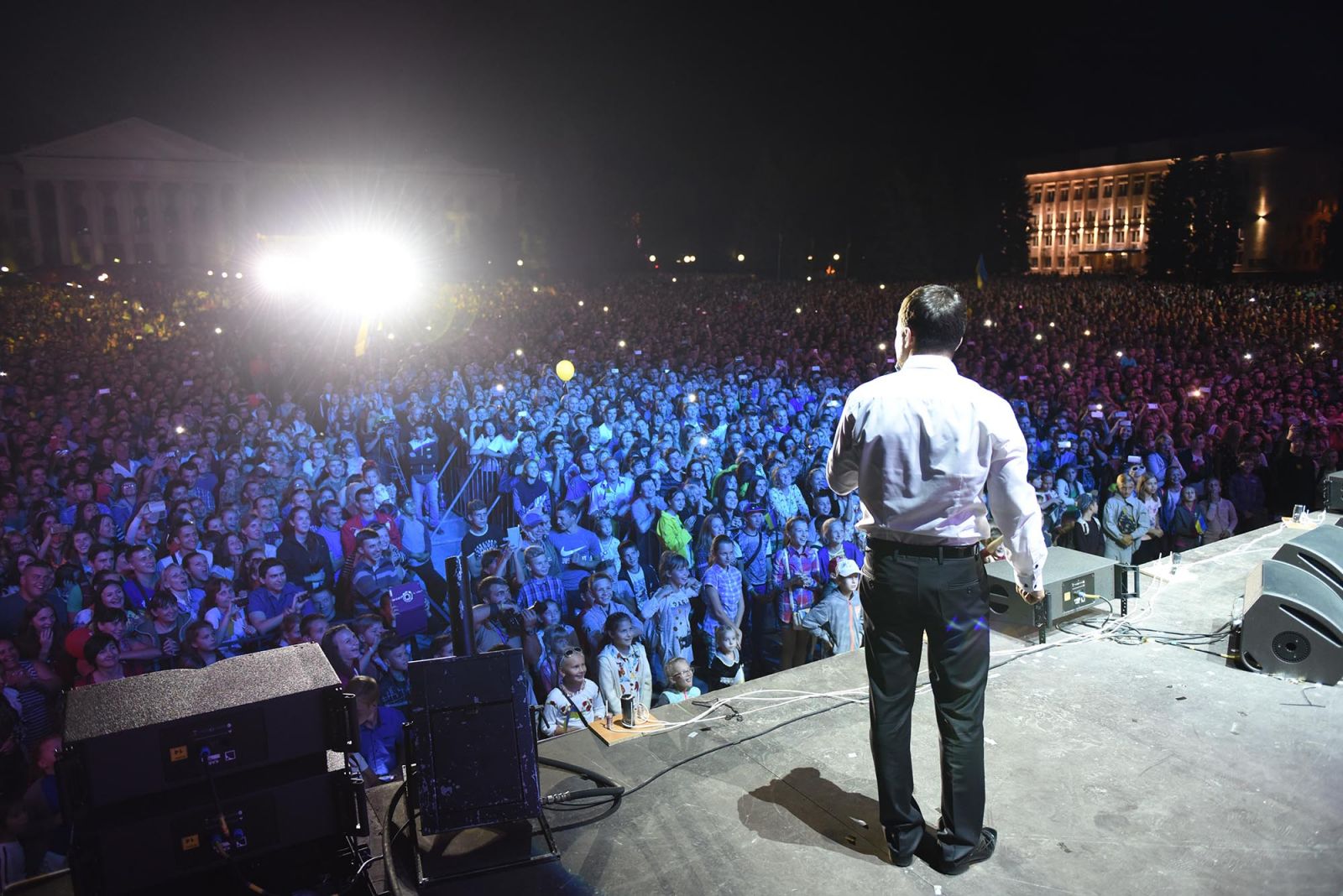 В День Независимости Украины Квартал 95 выступил на Востоке страны