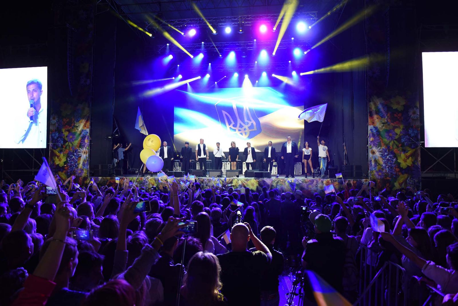 В День Независимости Украины Квартал 95 выступил на Востоке страны