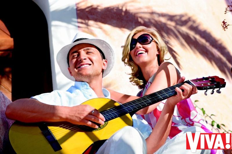 Владимир Зеленский и его жена Лена