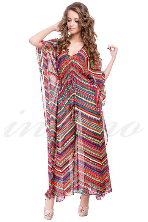 Пляжные туники модные тенденции 2017 года - фото 