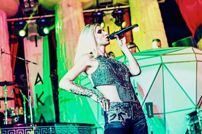 Светлана Лобода на концерте в Одессе