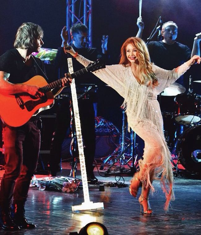 Тина Кароль провела 8 марта на концертах в Одессе