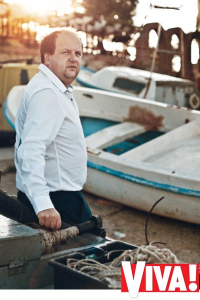 Солист &quot;ТІК&quot; Виктор Бронюк и его жена Татьяна. Фотосессия для журнала Viva!