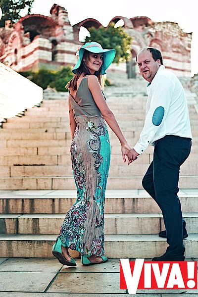 Солист &quot;ТІК&quot; Виктор Бронюк и его жена Татьяна. Фотосессия для журнала Viva!