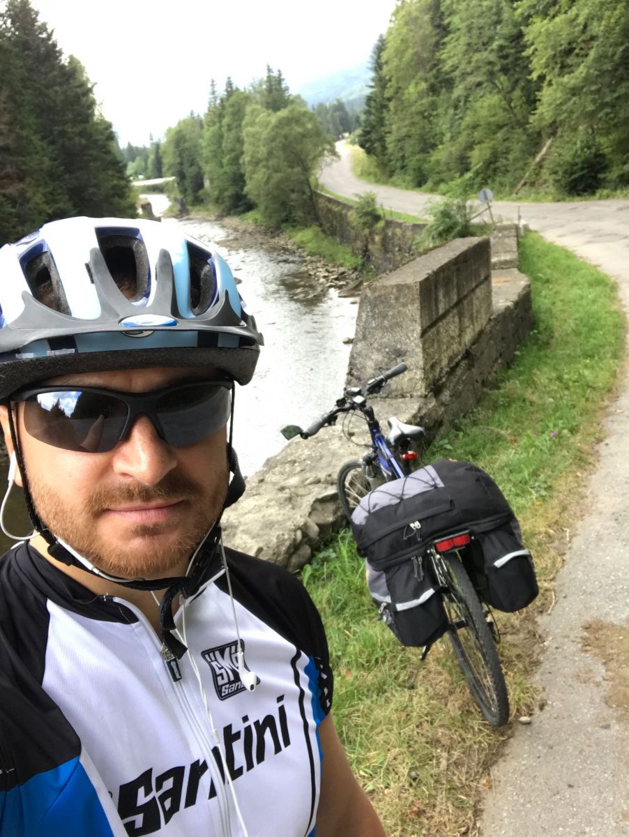 Олег Собчук в Карпатах