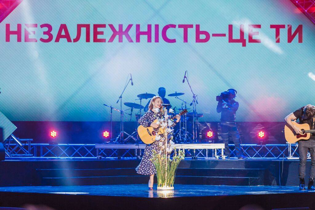 звезды на концерте ко Дню Независимости Украины