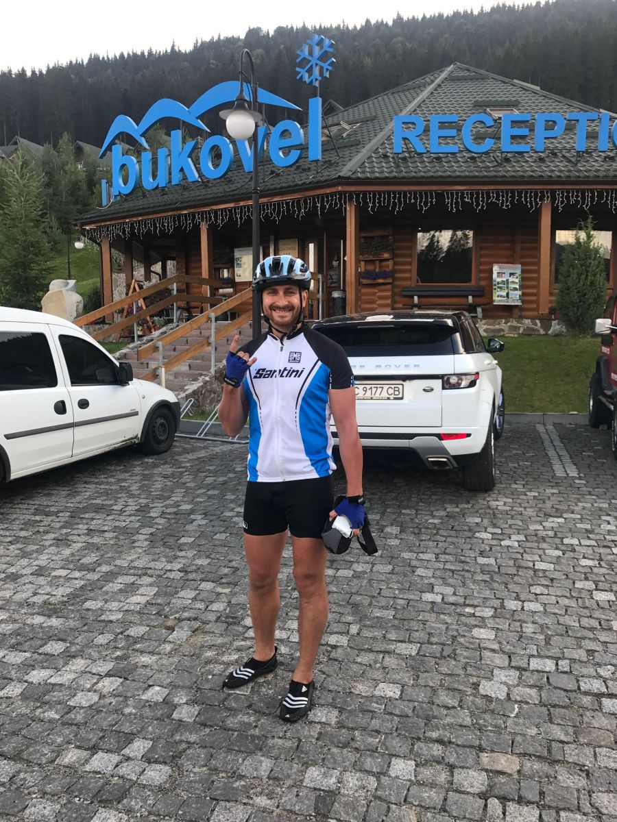 Олег Собчук в Карпатах