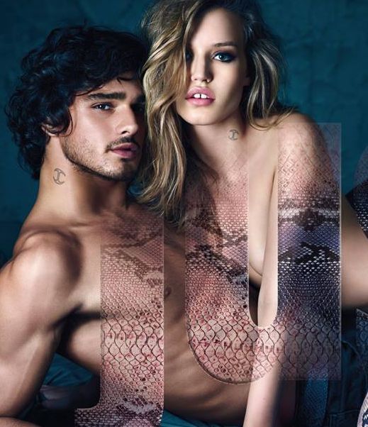 Джорджия Мэй Джаггер топлесс