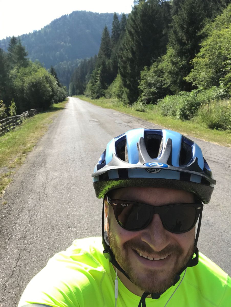 Олег Собчук в Карпатах