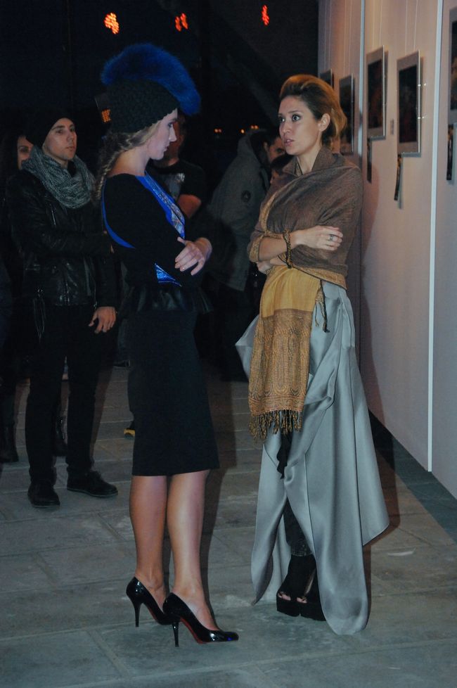 Алена Винницкая презентовала свою первую фотовыставку