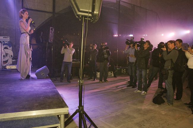 Алена Винницкая презентовала свою первую фотовыставку