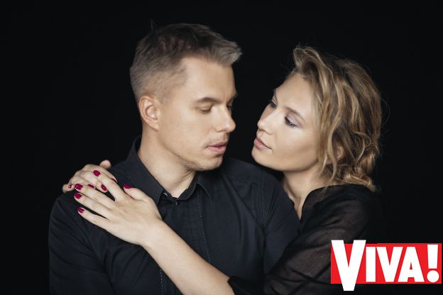 Андрей Доманский и его жена Марина в фотосессии Viva!