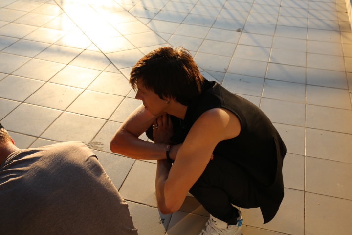 Александр Лещенко и балет &laquo;Форсайт&raquo; обнажились на крыше