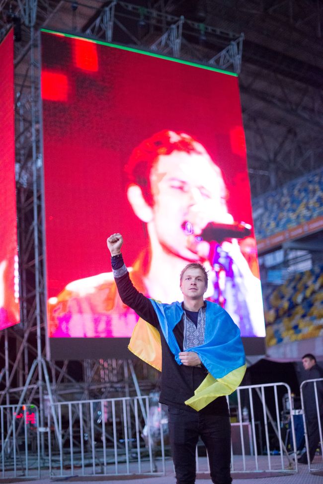 концерт группы Океан Ельзи в День независимости Украины