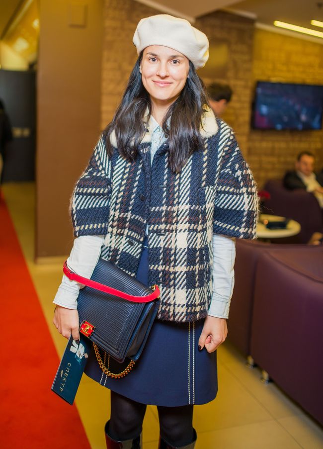 Маша Ефросинина на премьере фильма 007: Спектр