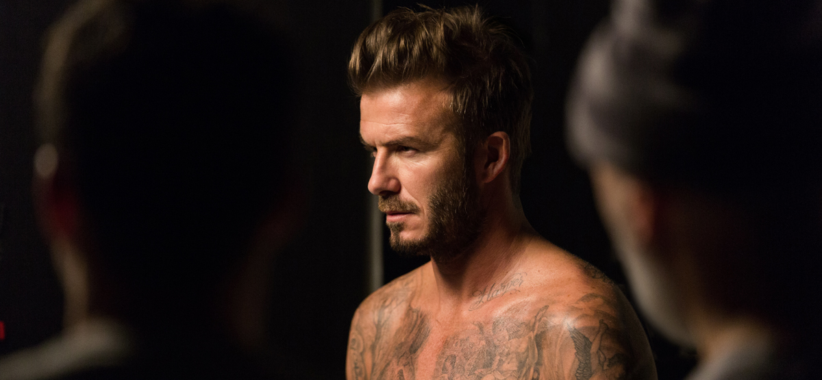 Красавчик Дэвид Бекхэм продемонстрировал идеальное тело в рекламе своего парфюма