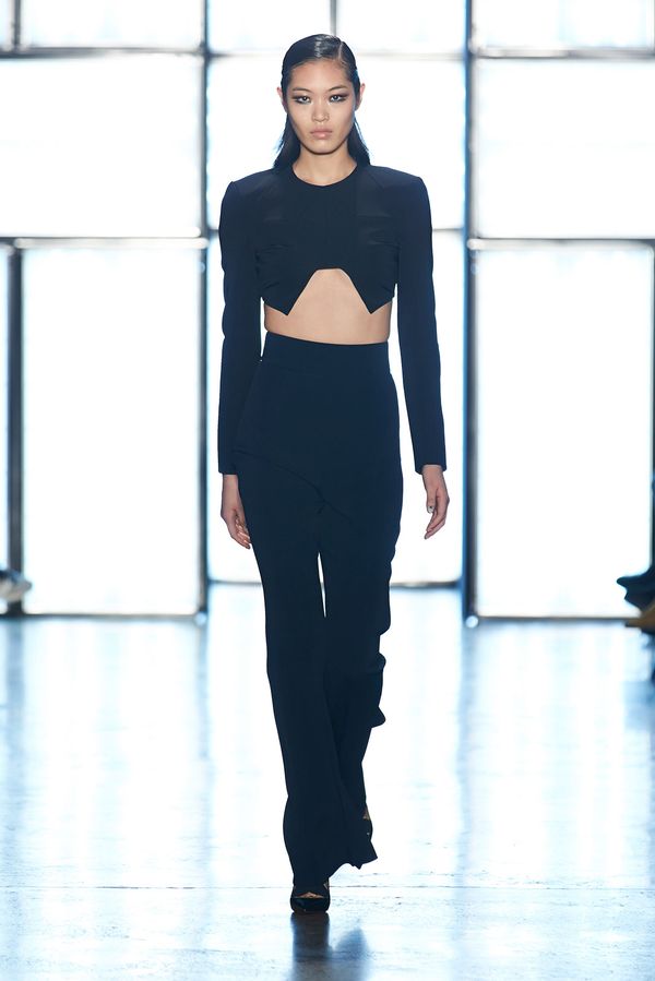 Cushnie et Ochs Fall/Winter 2015. Hair Design by Antonio Corral Calero for Moroccanoil