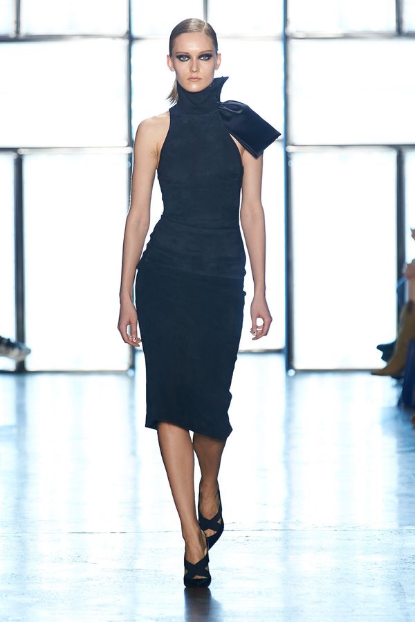 Cushnie et Ochs Fall/Winter 2015. Hair Design by Antonio Corral Calero for Moroccanoil