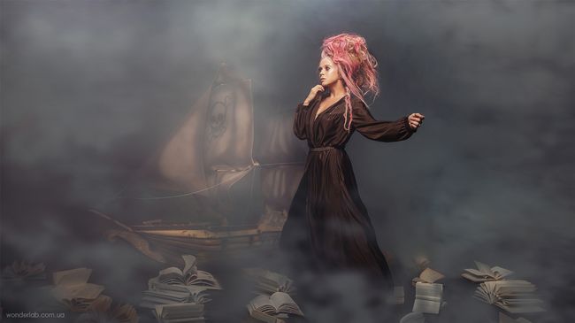 Певица Lavika, мамонт и книги-облака: необычный фотопроект, который сняли подростки