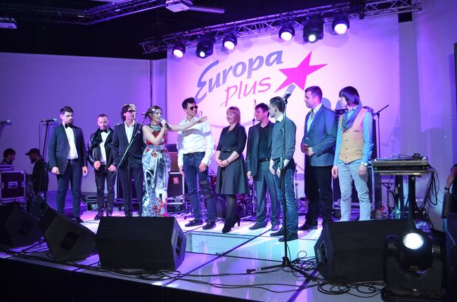 Андрей Джеджула на юбилее Европа плюс