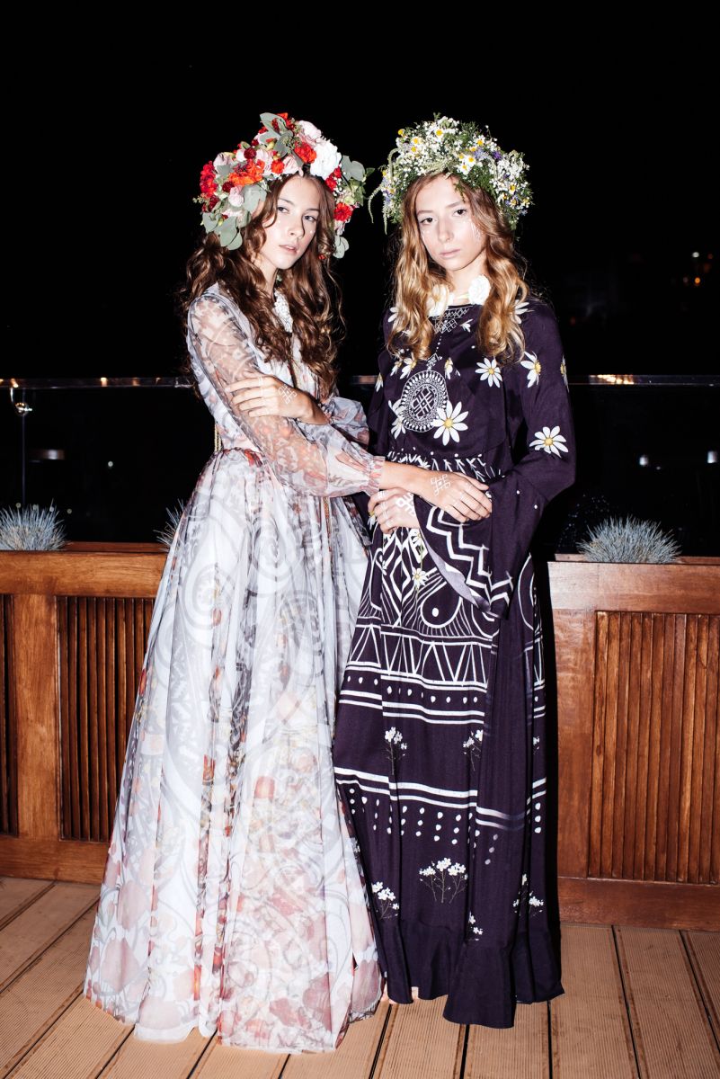 Ольга Навроцкая представила коллекцию MAVKA, посвященную мультфильму Мавка. Лесная песня