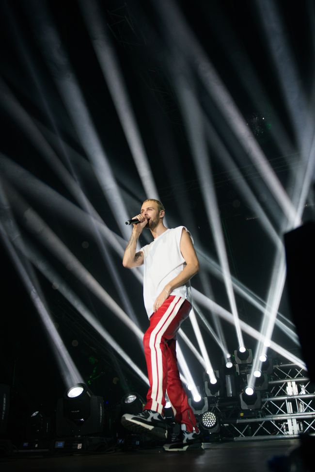 Макс Барских на концерте в Киеве