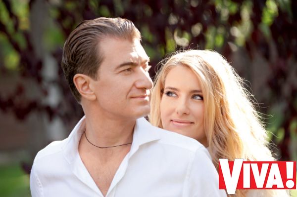 Ольга Горбачева и Юрий Никитин в семейной фотосессии для Viva!