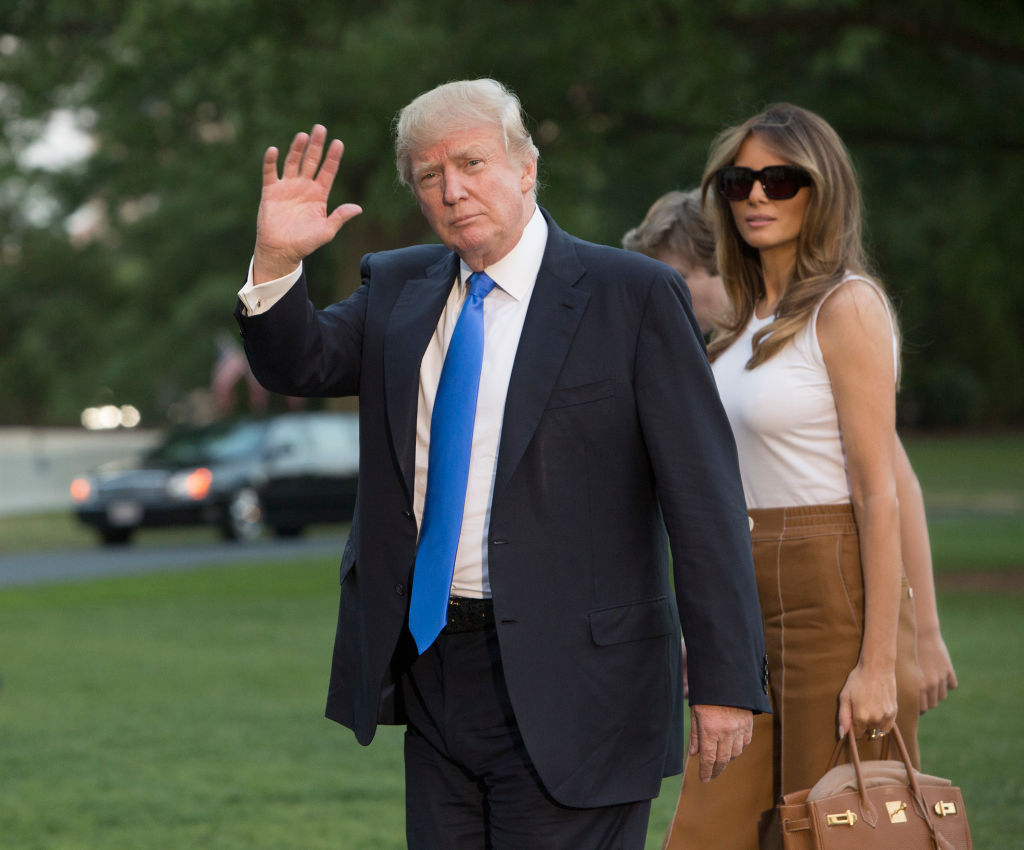 Мелания Трамп с сыном Барроном наконец переехали в Белый дом