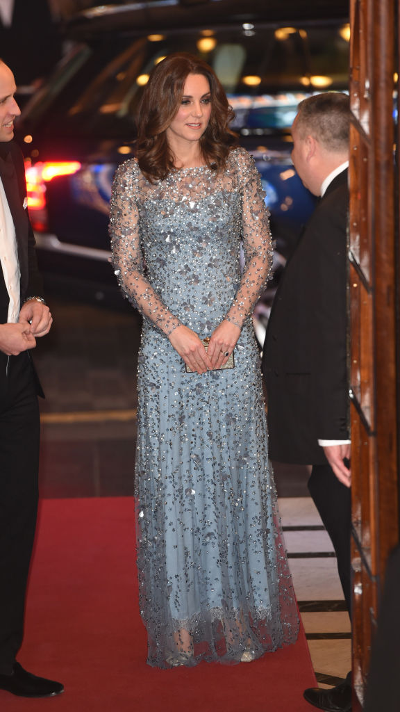 Кейт Миддлтон вышла в свет в сияющем платье Jenny Packham