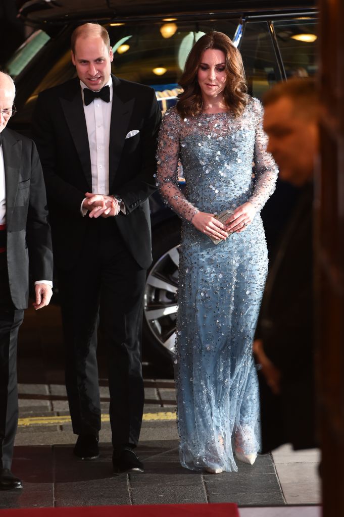 Кейт Миддлтон вышла в свет в сияющем платье Jenny Packham