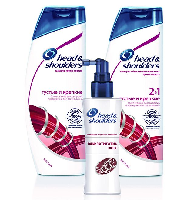 коллекция head&shoulders «Густые и крепкие»