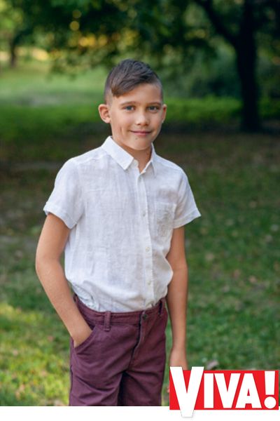 Олег Скрипка и его семья