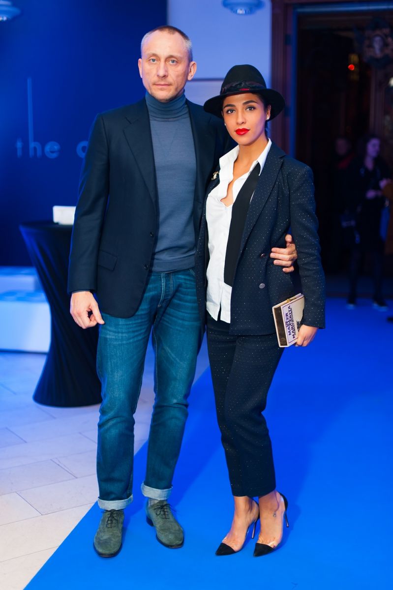 Санта Димопулос с мужем