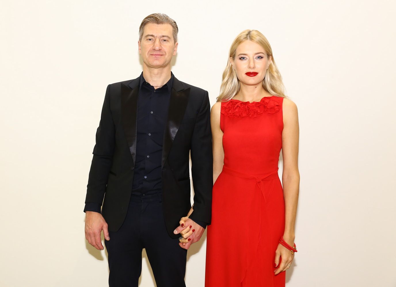 Ольга Горбачева и Юрий Никитин впервые вышли в свет после громкой свадьбы