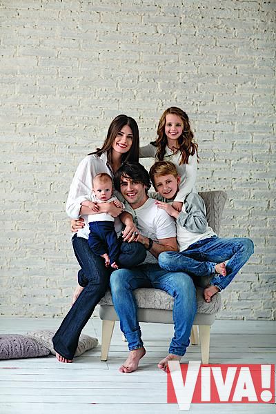 Участник Океана Ельзи Милош Елич знакомит с женой и детьми: эксклюзив Viva! (Фото)