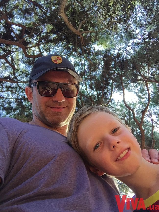 Николай Тищенко и его сын Даниил