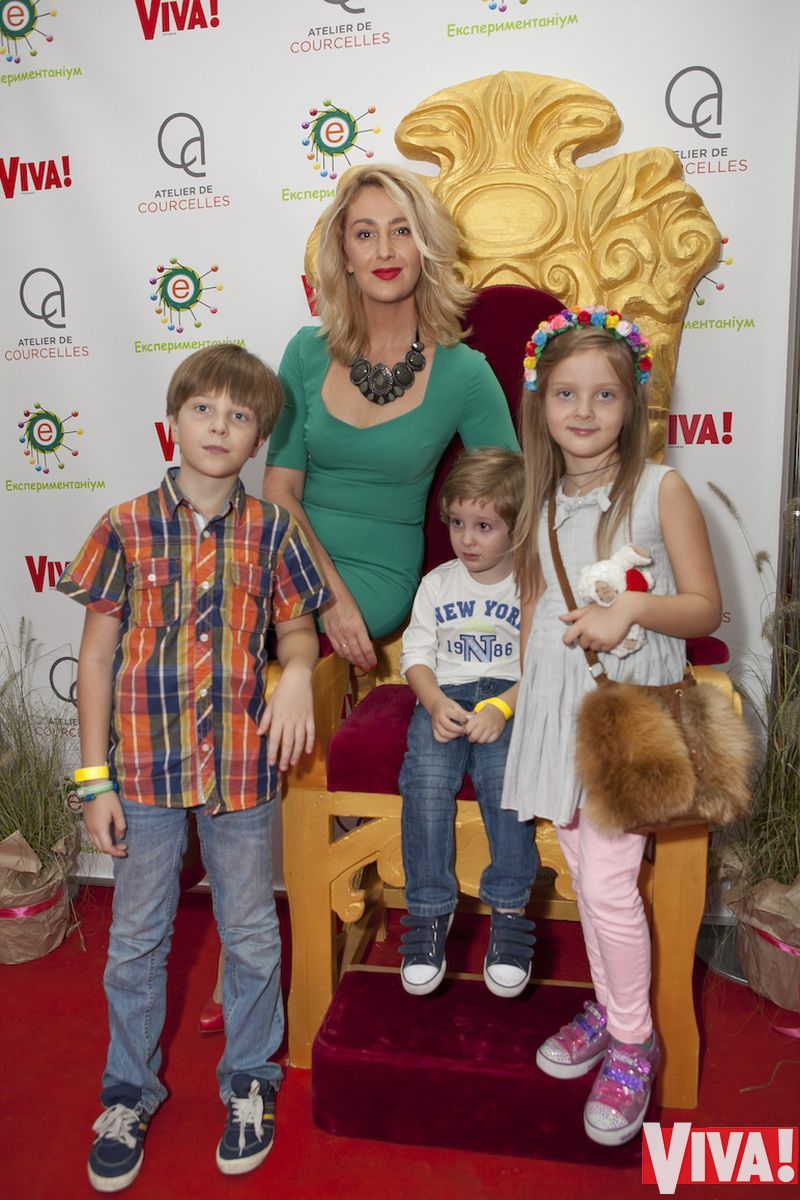 Снежана Егорова с детьми