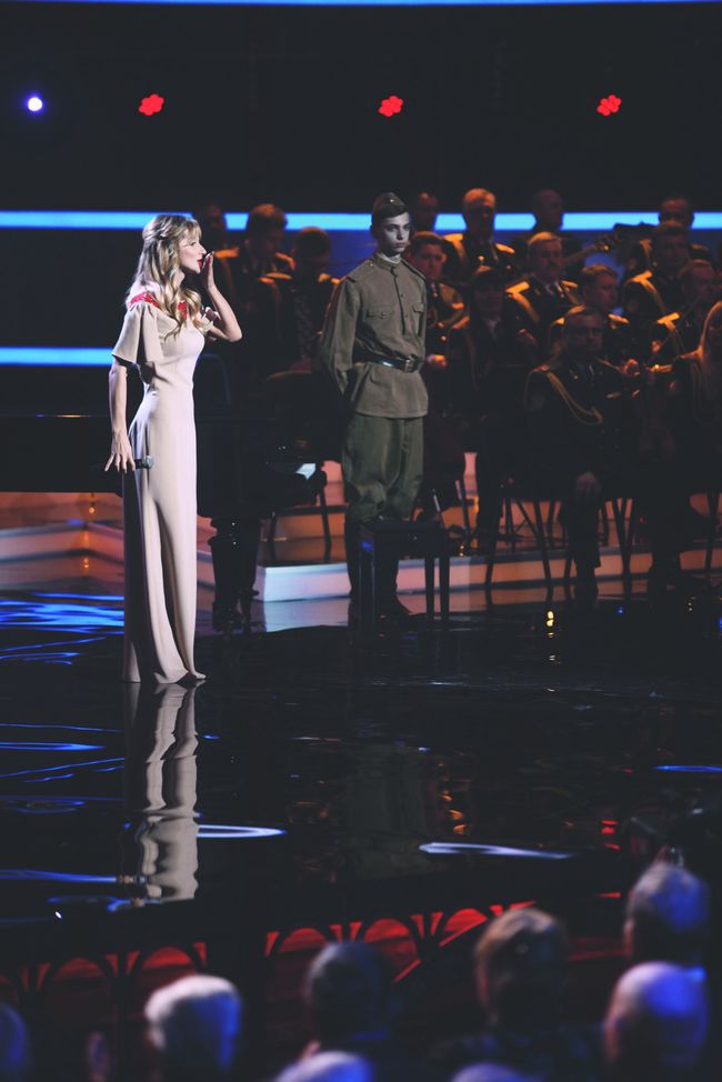 Лобода на концерте ко Дню Победы