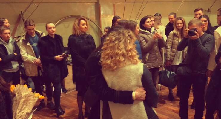 Loboda посетила показ Жана Грицфельдта в цирке