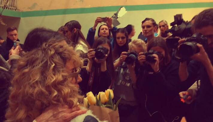 Loboda посетила показ Жана Грицфельдта в цирке