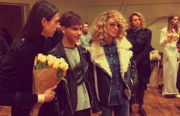 Светлана Лобода на показе Жана Грицфельдта