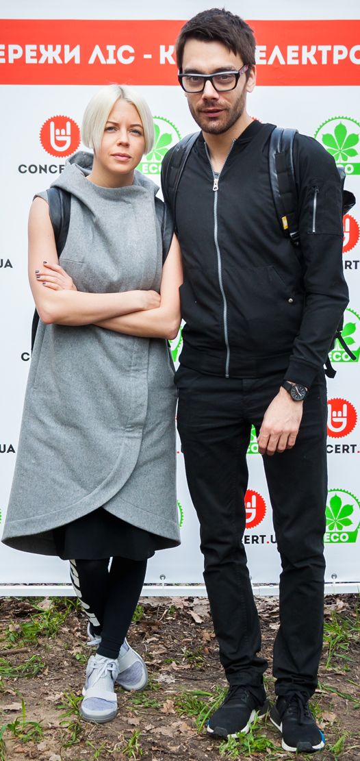 Скрябин, Onuka, Monatik: звезды посадили в Киеве аллею каштанов