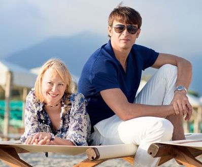 Александр Шовковский и его жена Ольга Аленова