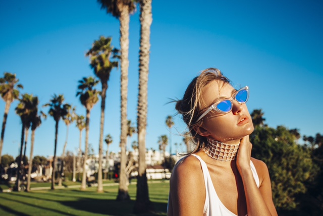 Layah снялась в пляжной фотосессии в Лос-Анджелесе