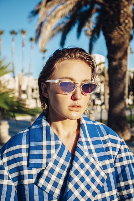 Layah снялась в пляжной фотосессии в Лос-Анджелесе