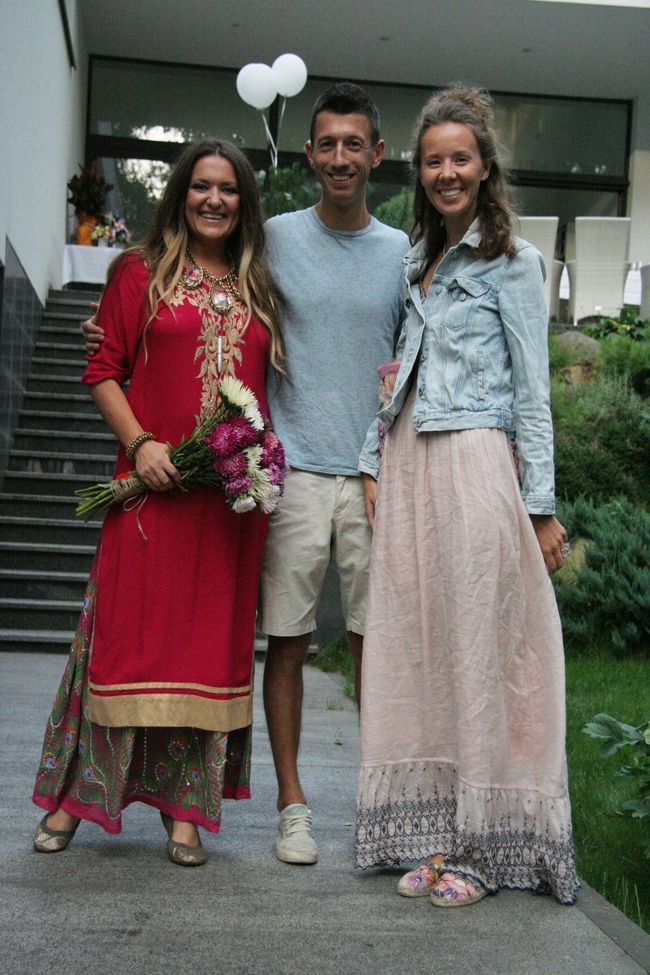 Наталья Могилевская устроила йога-вечеринку с медитациями по случаю своего 41-летия