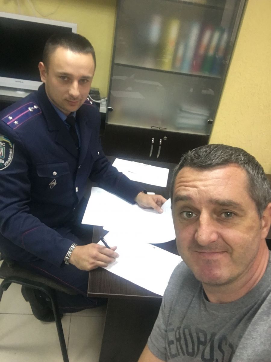 Дядя Жора в полиции