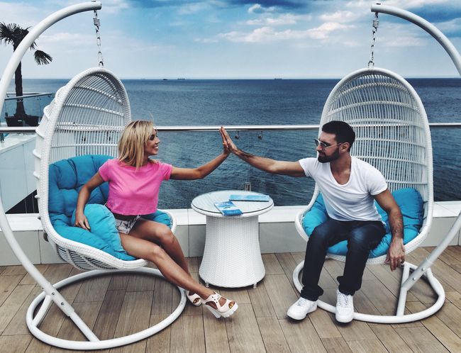 Виталий Козловский устроил  романтический уикенд на море