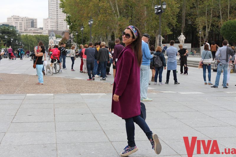 Злата Огневич побывала в Испании